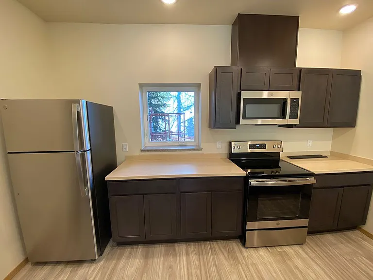 Kitchen cabinets and appliances