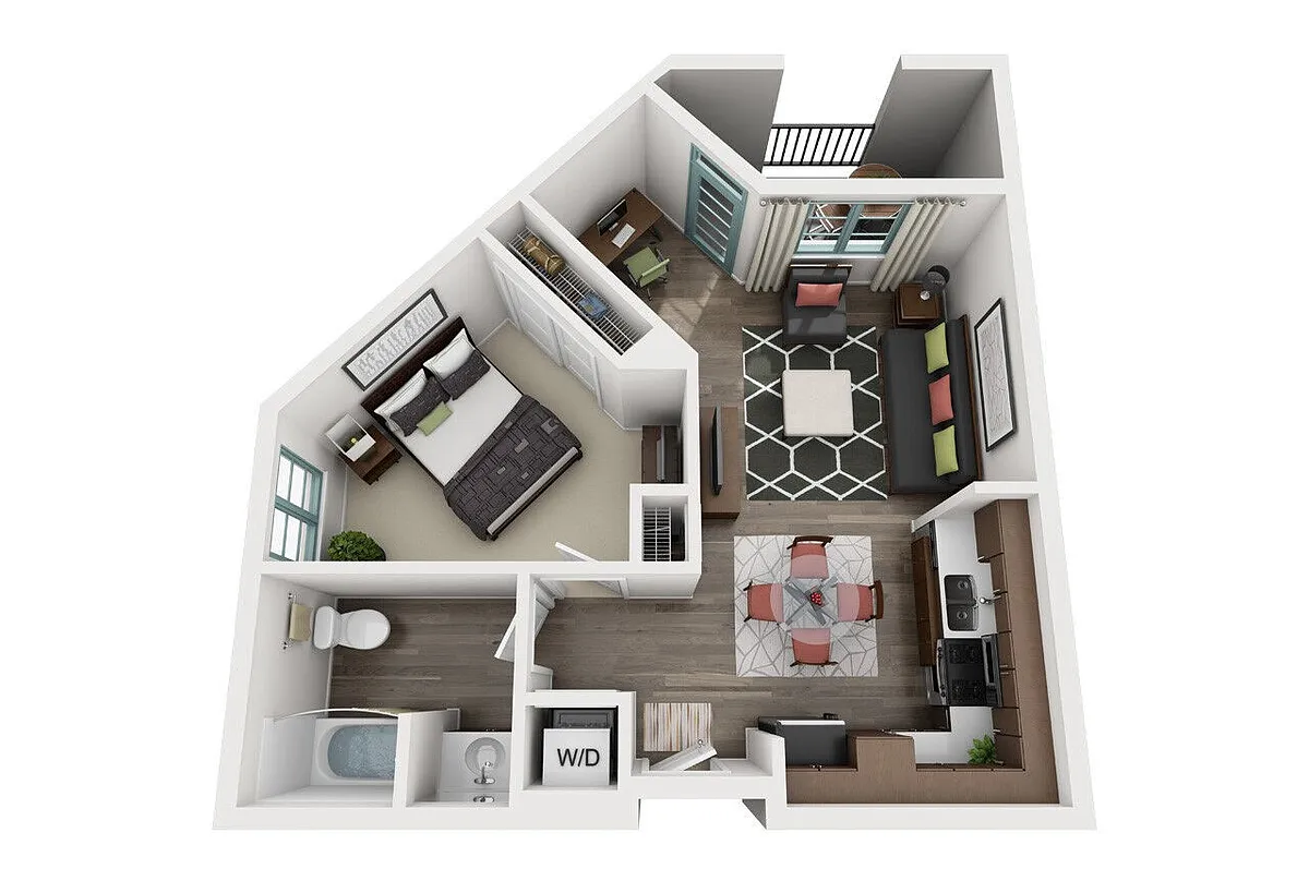 Floor plan A6
