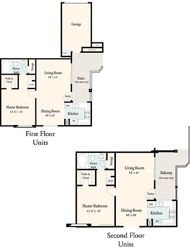 Floor plan The Astor
