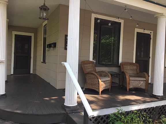 Kick back and relax on the front porch
