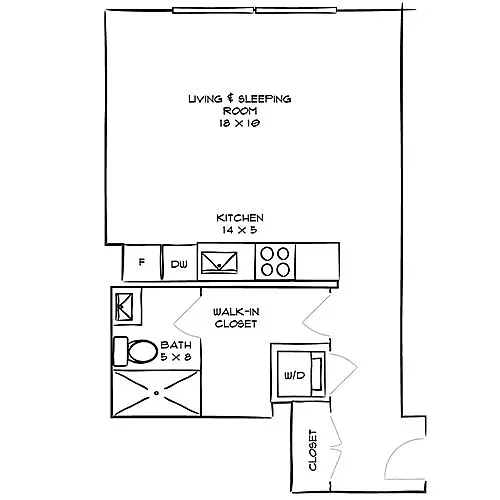 Floor plan Schuylkill
