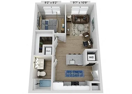 Floor plan A1