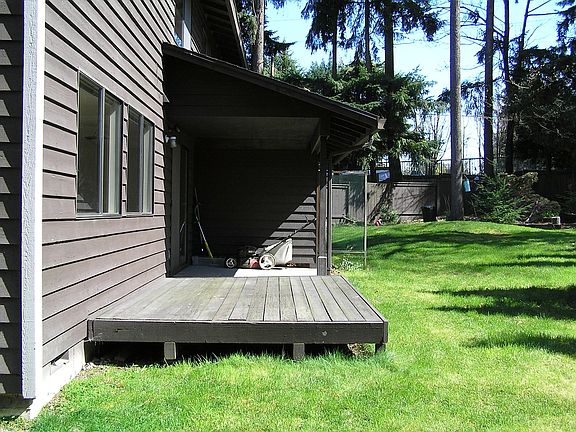Private Fenced Backyard