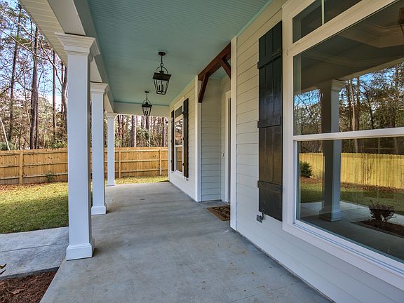 Southern blue porch ceiling