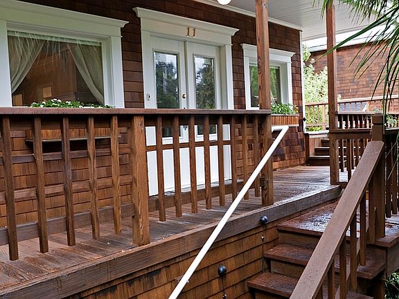 Stairs to Front of House