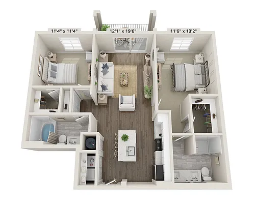 Floor plan B1