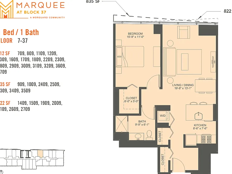 1 Bedroom x 09 1 Bedroom x 09