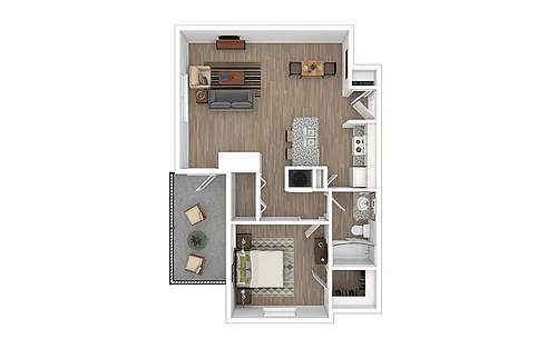 Floor plan Aberdeen - Renovated
