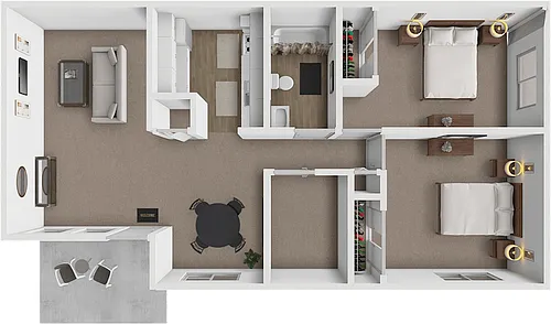 Floor plan The Loretta