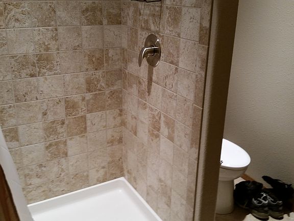 TILED SHOWER/HEATED FLOOR
