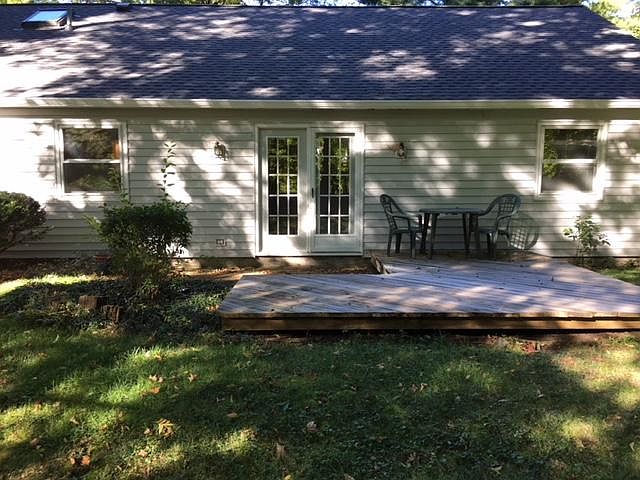 Exterior, showing rear deck for entertaining