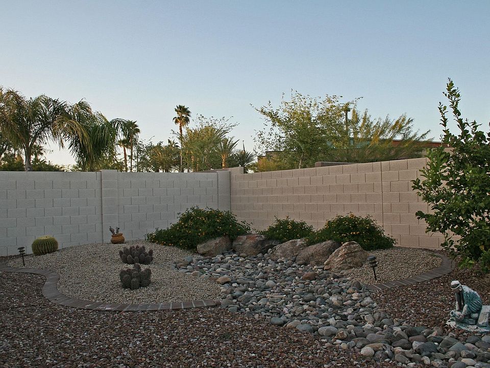 Private backyard