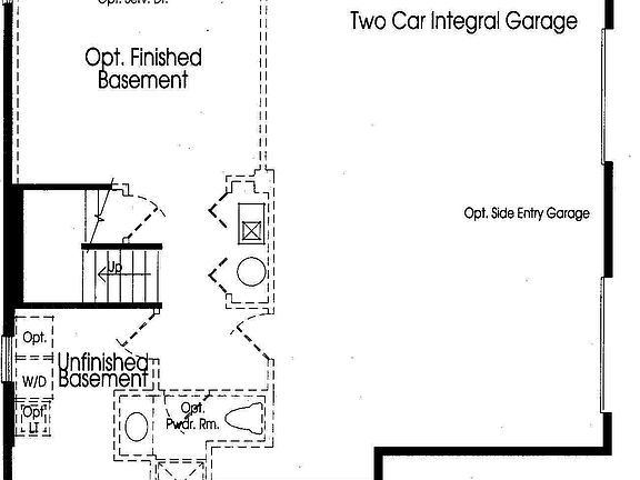 Basement floorplan (reversed)
