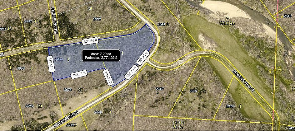 7 Plus acres, Two Lots  