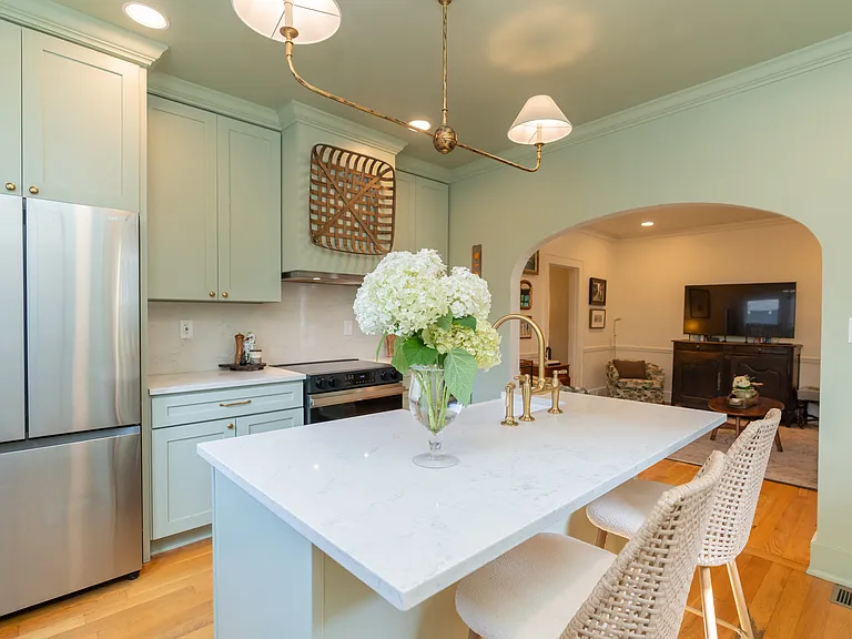 large fully custom kitchen