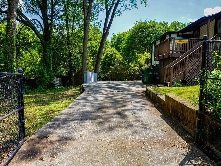 Private parking in driveway