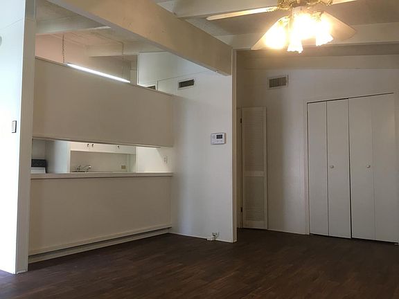 living room w view to kitchen