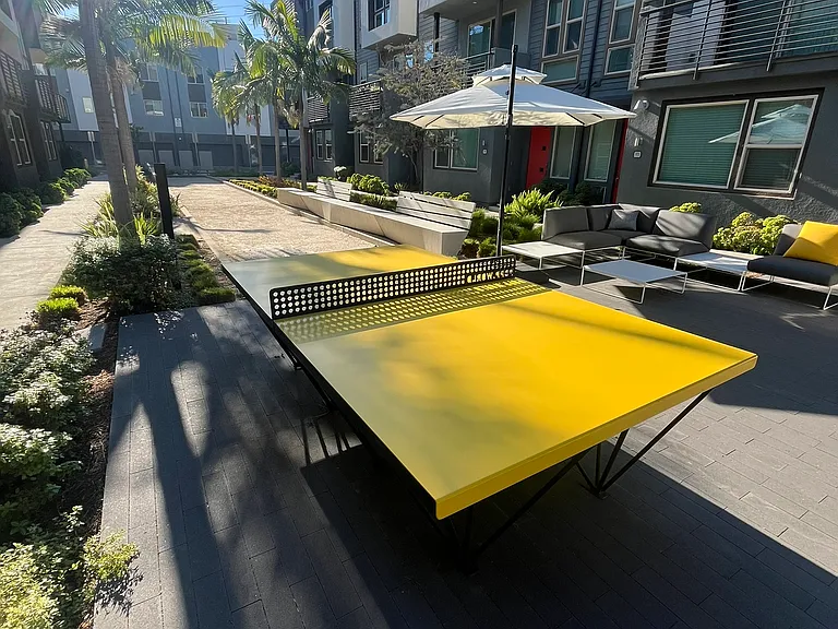 Ping Pong Table.
