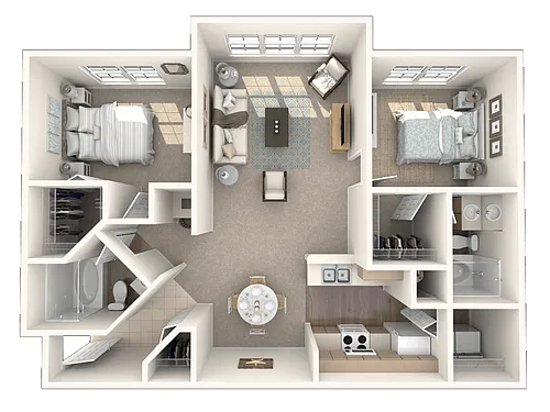 Floor plan Shale Deluxe