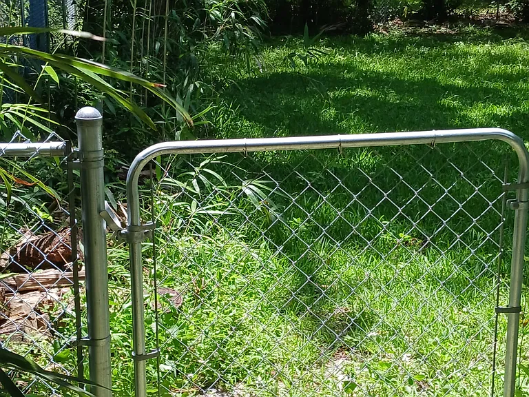 Gate to backyard