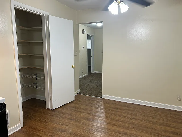 Dining area and pantry