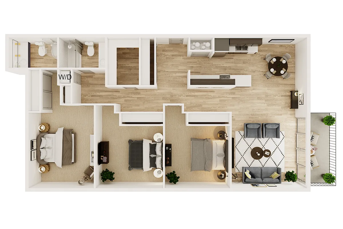 Floor plan 3X2