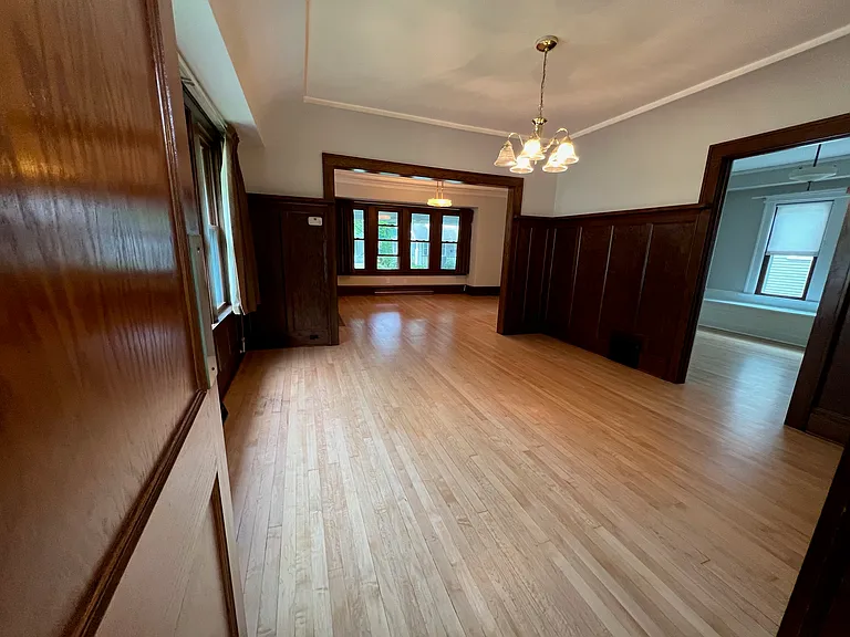 Looking from Kitchen toward Dining Room and Bedroom 1