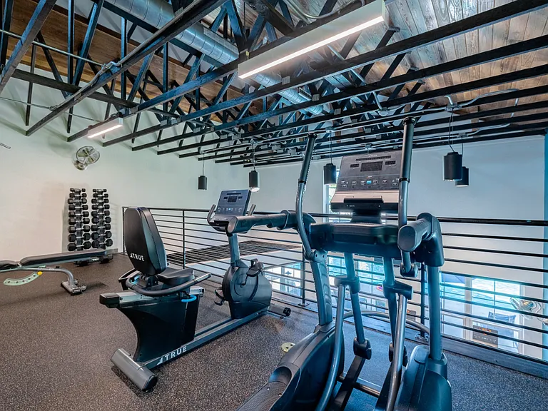 24-hour private Gym (second floor)