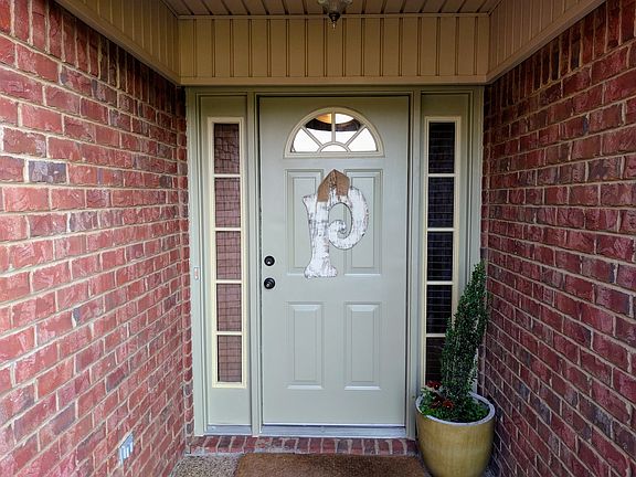 Exterior view of front door