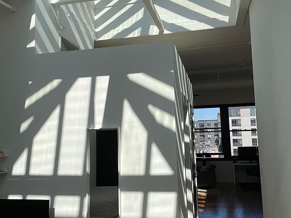 View from bedrooms towards LR/Kitchen area.