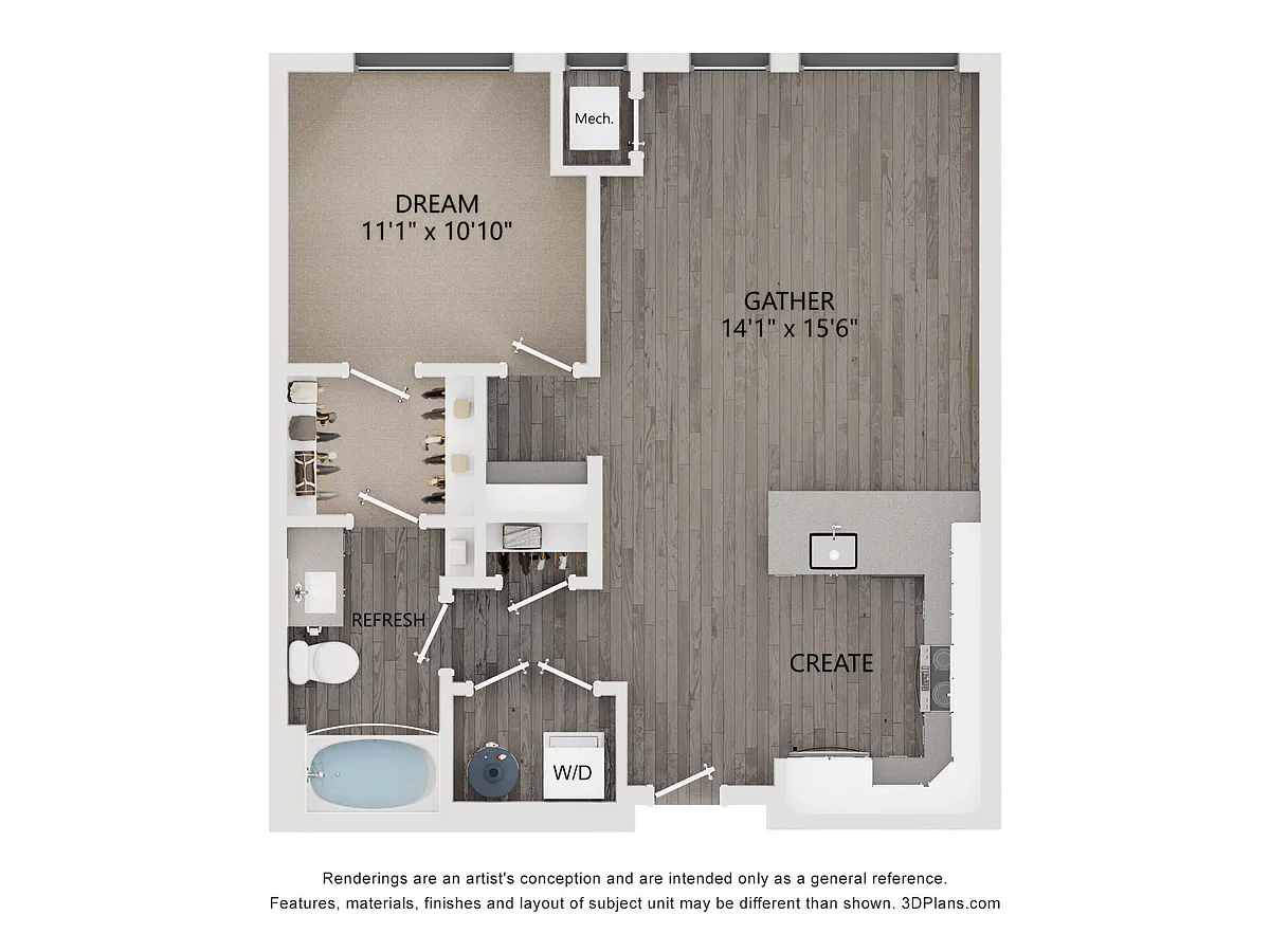 Floor plan A0603