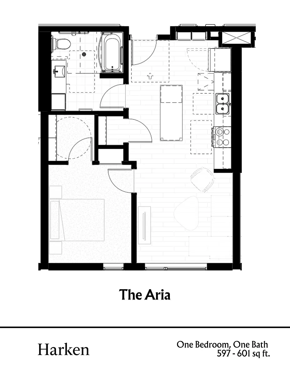 Floor plan The Aria