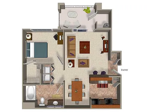 Floor plan A1