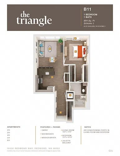 Floor plan B11