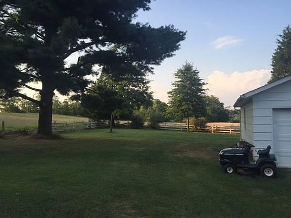 Side yard near garage