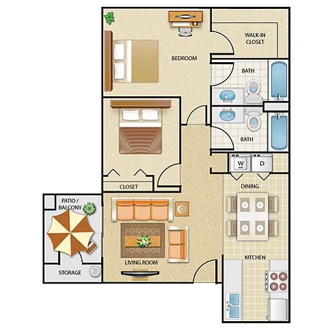 Floor plan C2