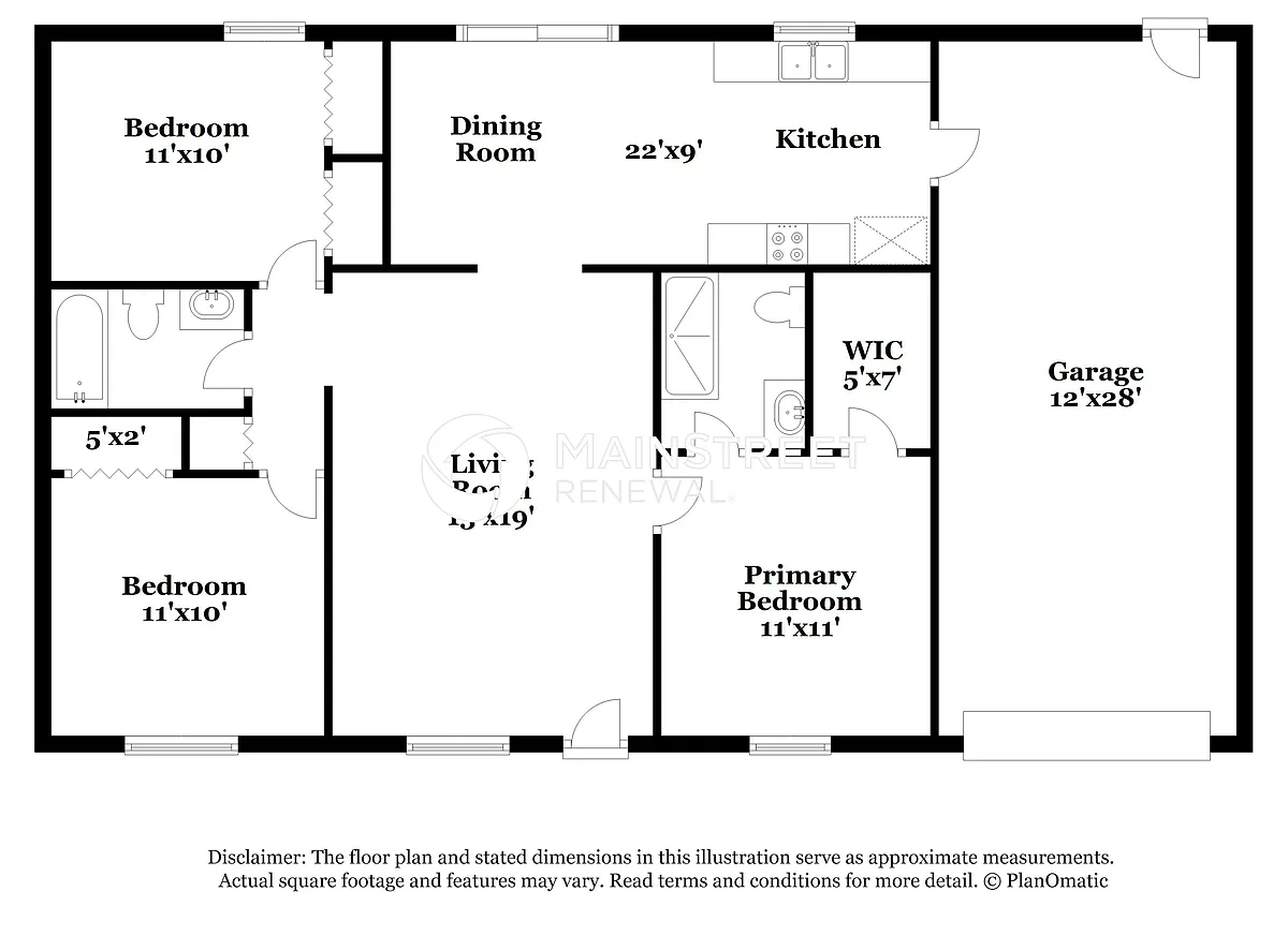 Floor Plan - 150 Madera Dr
