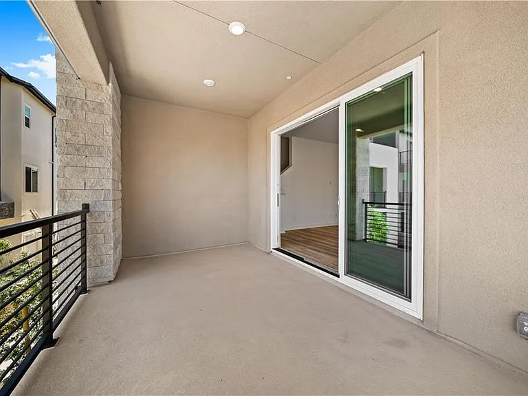 mountain view balcony
