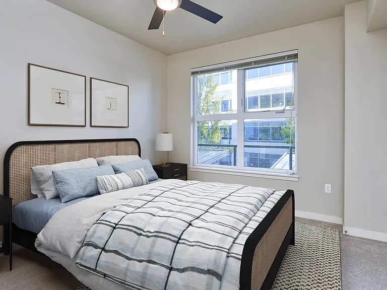 Carpeted Bedroom