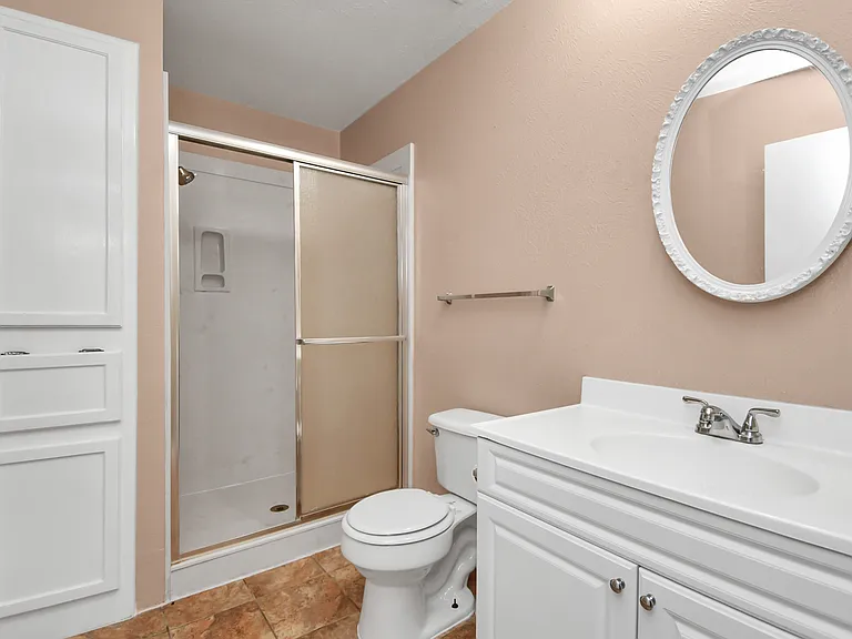 Primary bathroom.