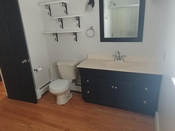 spacious bathroom