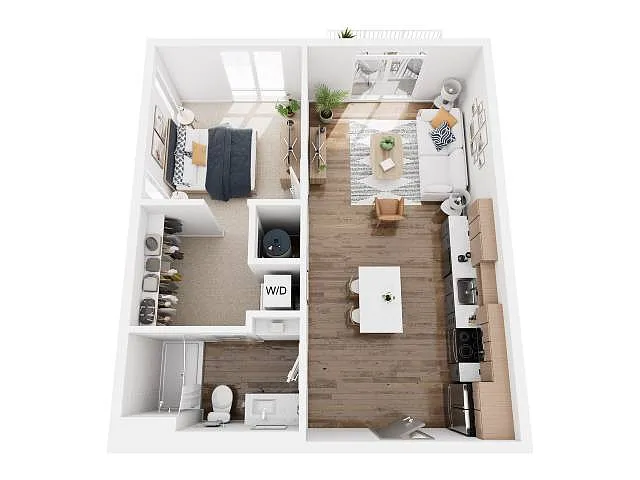 Floor plan 1B-1