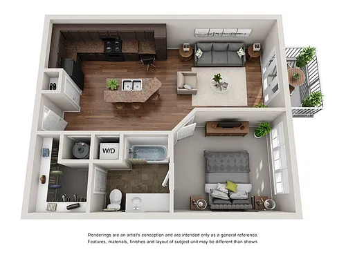 Floor plan Retreat A3 - The Hermitage
