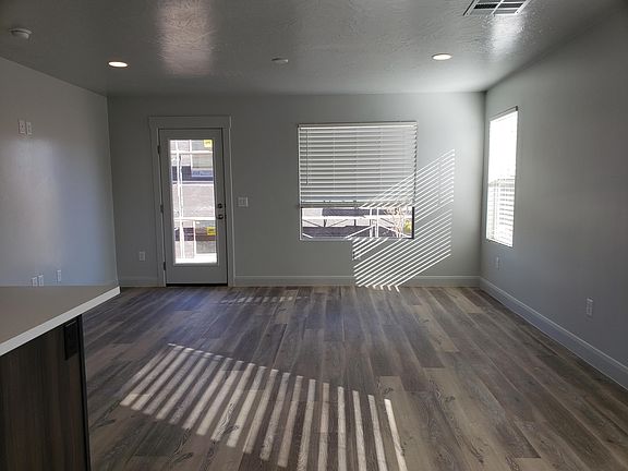 Downstairs living space