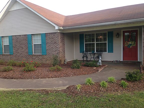 New walkway and landscaping 