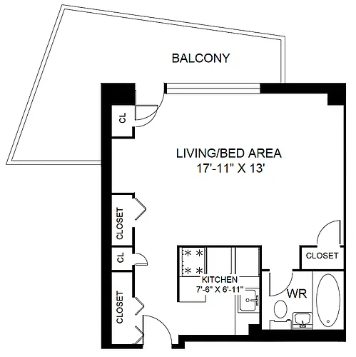 Floor plan Bachelor