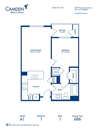 Floor plan A1
