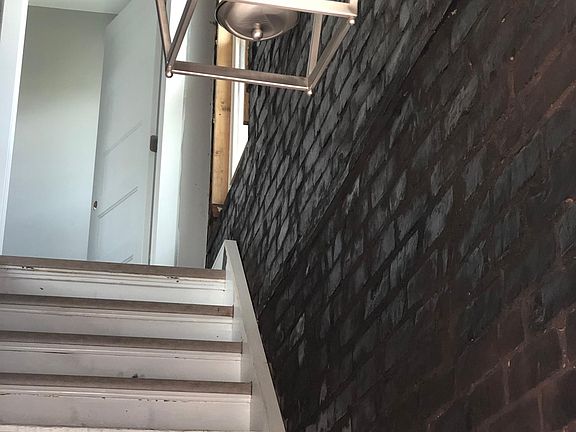 Private stairwell to apartment.