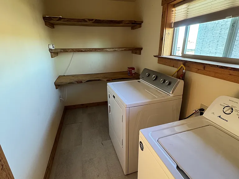 Washer and dryer in unit