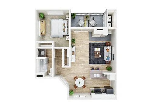Floor plan A1